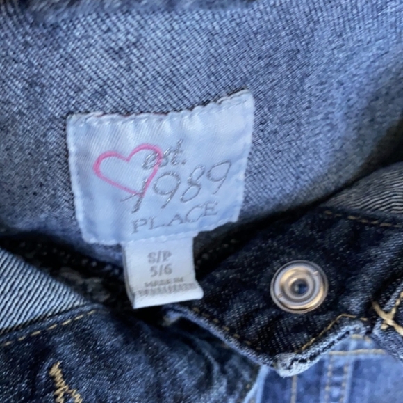 The Children’s Place girls denim jean jacket - Picture 2 of 6
